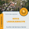Apostila Auxiliar de Serviços Gerais Prefeitura de Nova Laranjeiras PR 2024