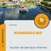 Apostila Auxiliar de Serviços Internos Câmara de Mamonas MG 2024
