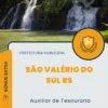 Apostila Auxiliar de Tesouraria Prefeitura de São Valério do Sul RS 2024