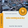 Apostila Auxiliar de Creche Prefeitura São Gonçalo RJ 2024