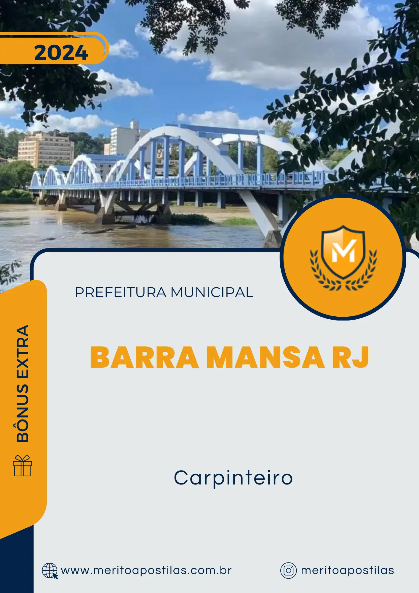 Apostila Carpinteiro Prefeitura de Barra Mansa RJ 2024