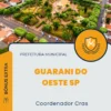 Apostila Coordenador Cras Prefeitura de Guarani do Oeste SP 2024