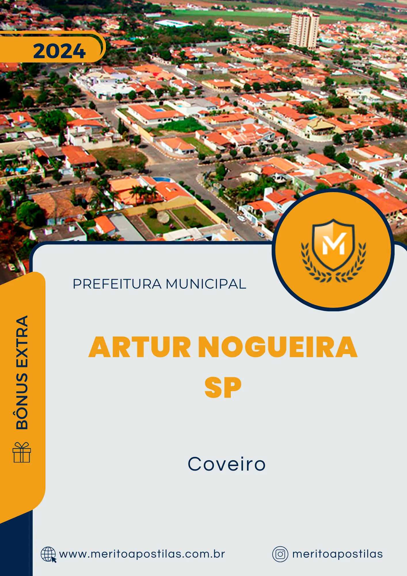 Apostila Coveiro Prefeitura Artur Nogueira SP 2024