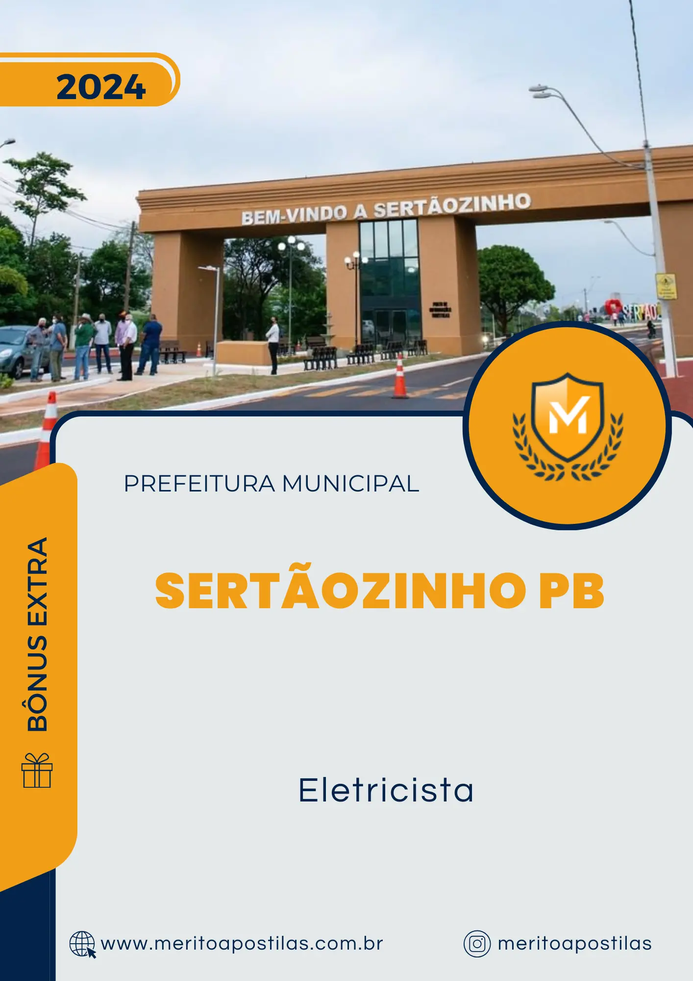 Apostila Eletricista Prefeitura de Sertãozinho PB 2024