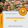 Apostila Eletricista De Autos Prefeitura Artur Nogueira SP 2024