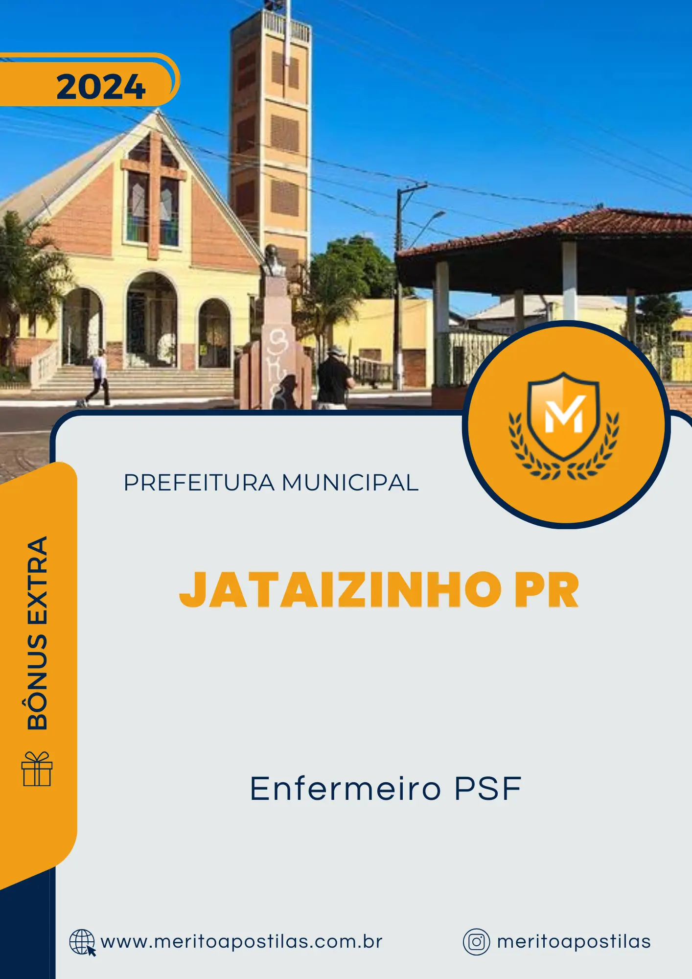 Apostila Enfermeiro PSF Prefeitura Jataizinho PR 2024