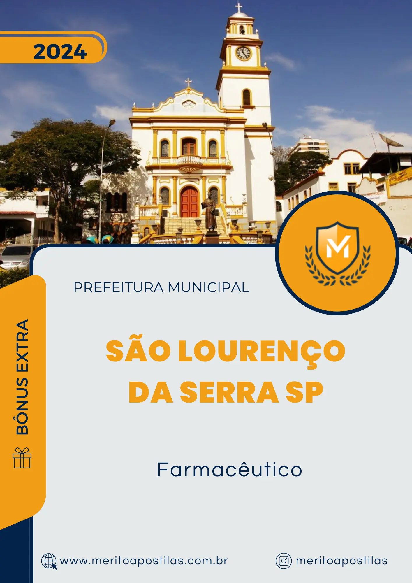 Apostila Farmacêutico Prefeitura de São Lourenço da Serra SP 2024