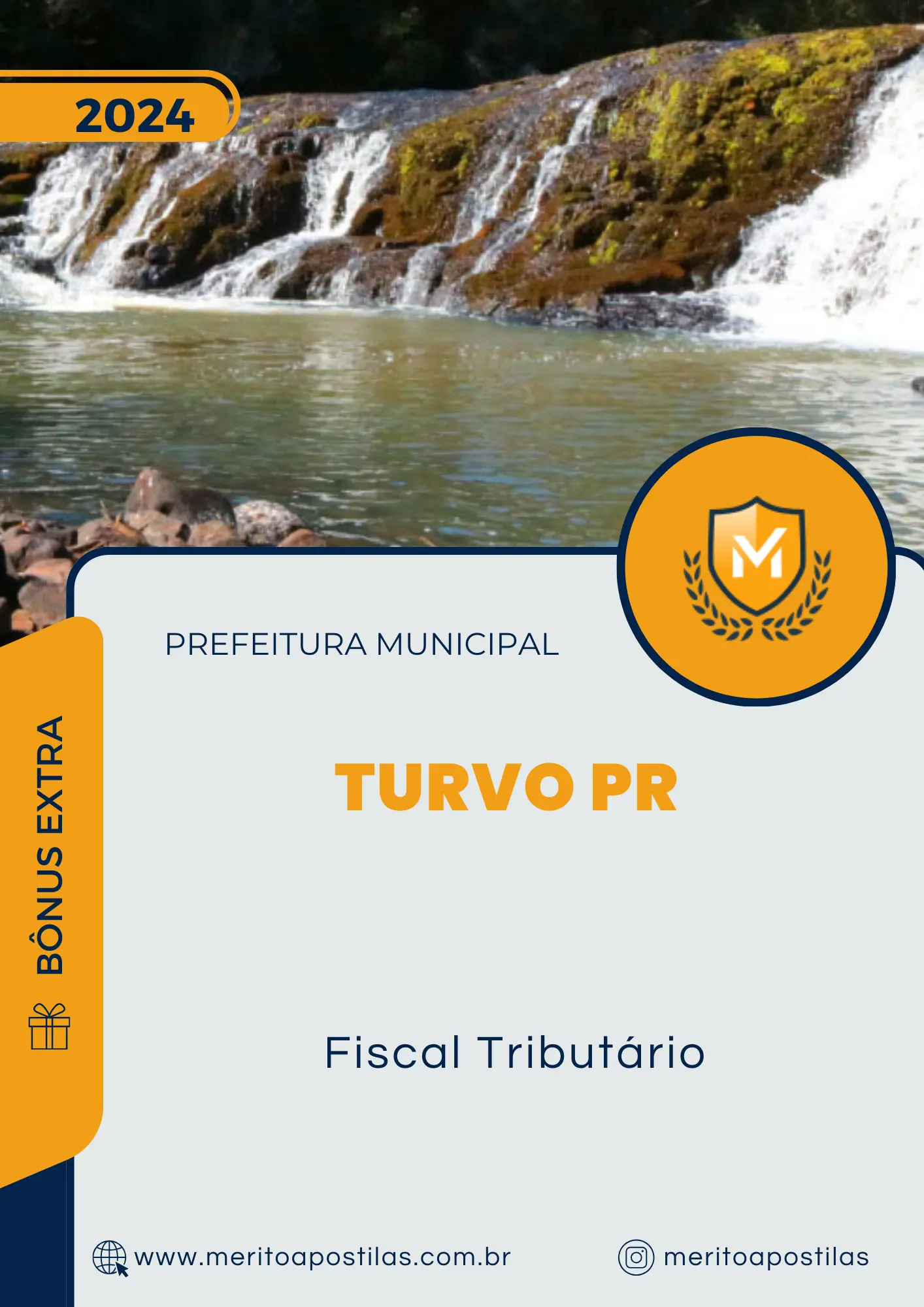 Apostila Fiscal Tributário Prefeitura de Turvo PR 2024