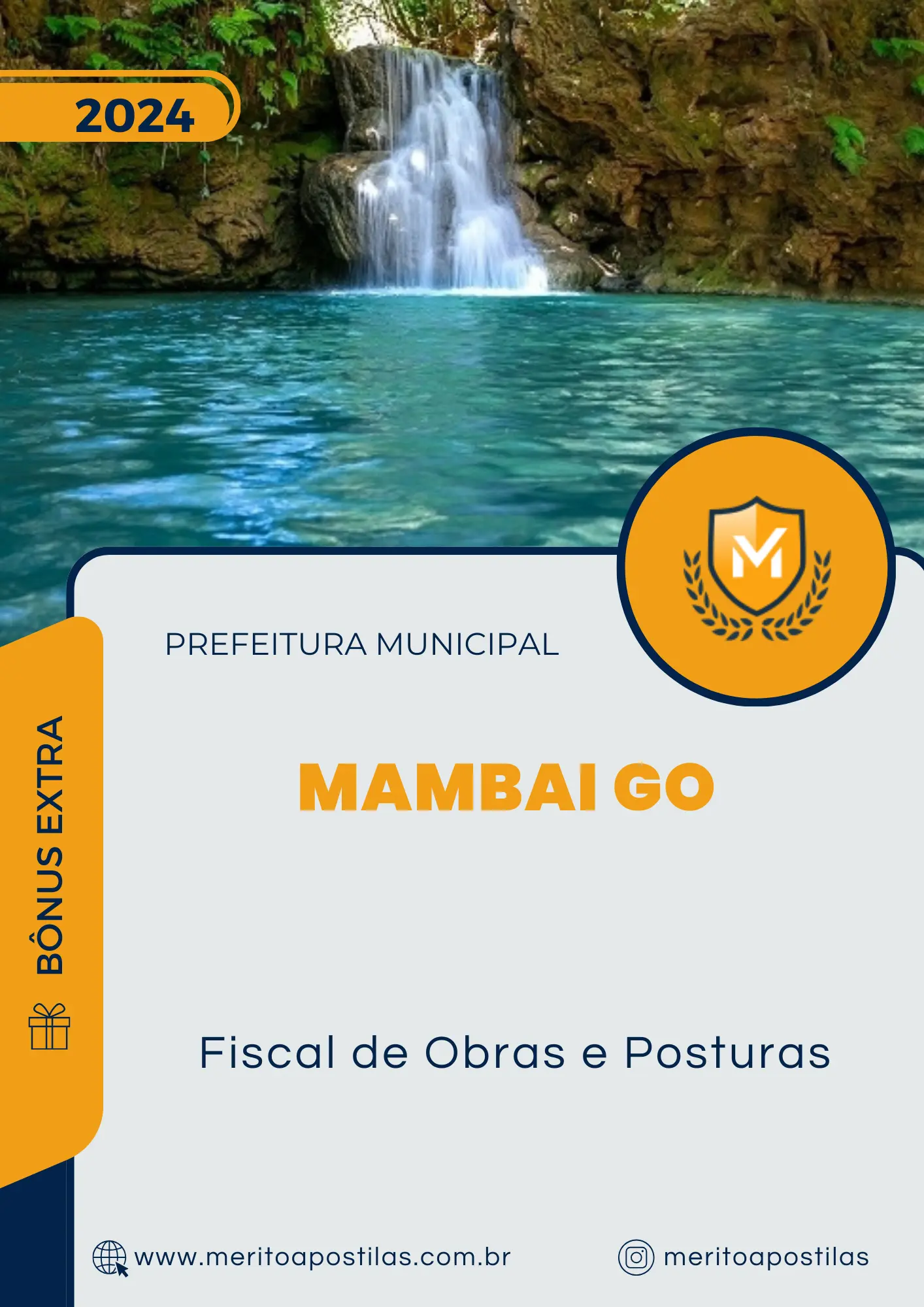 Apostila Fiscal de Obras e Posturas Prefeitura de Mambai GO 2024
