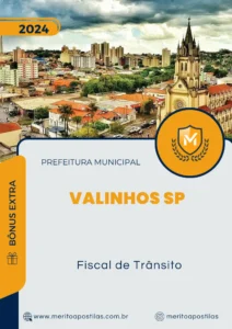 Apostila Fiscal de Trânsito Prefeitura de Valinhos SP 2024