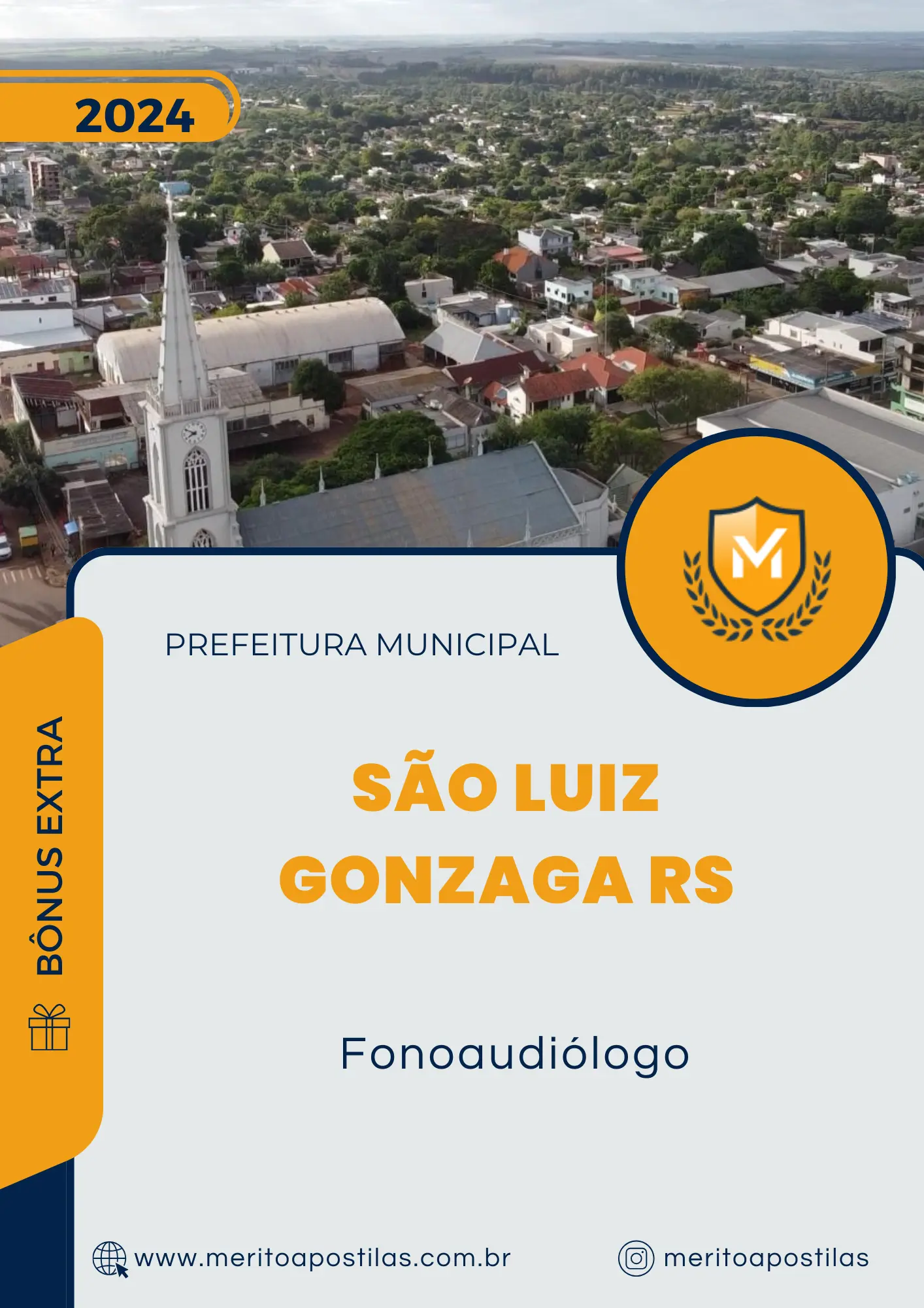 Apostila Fonoaudiólogo Prefeitura de São Luiz Gonzaga RS 2024