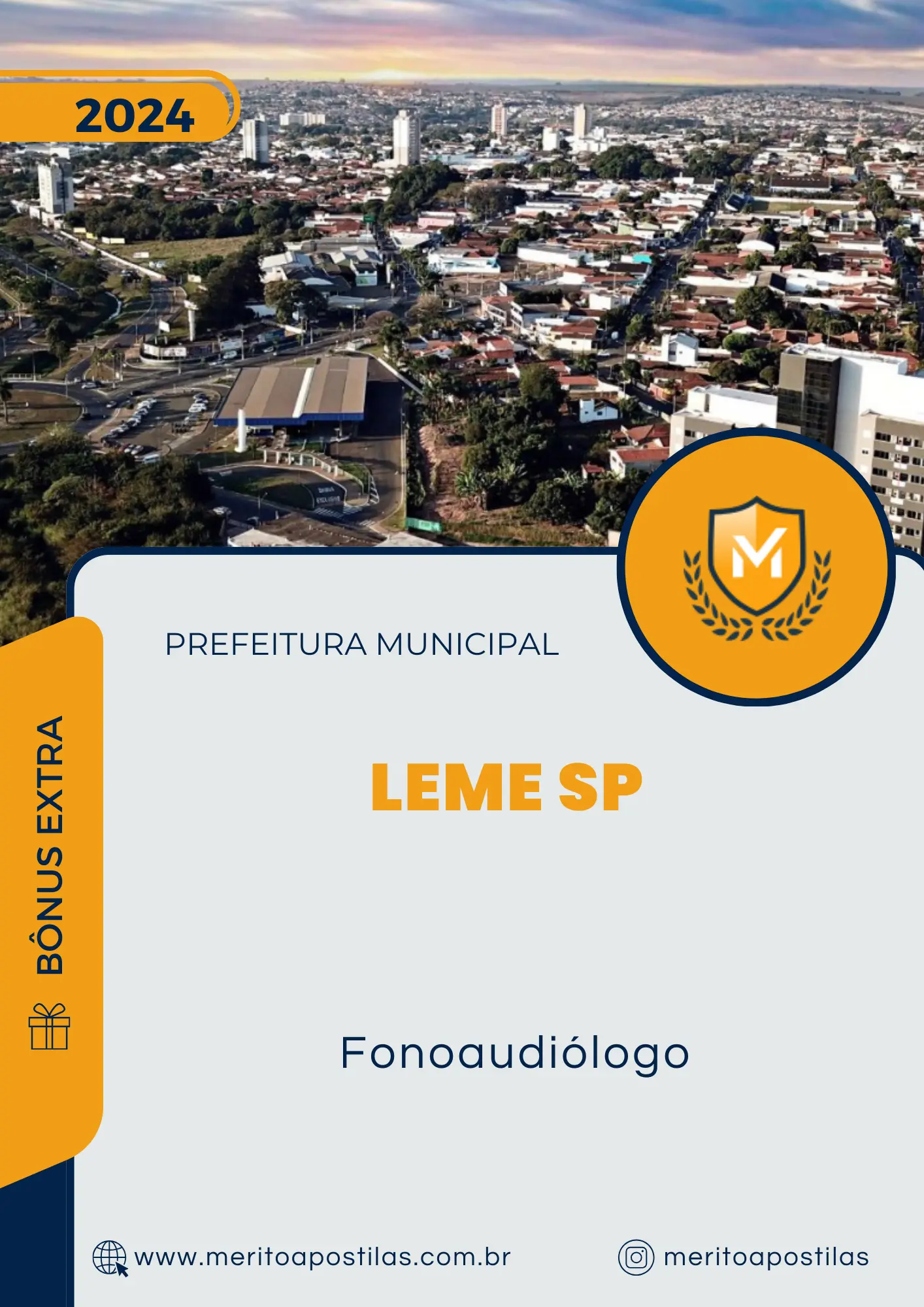 Apostila Fonoaudiólogo Prefeitura de Leme SP 2024