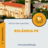 Apostila Fonoaudiólogo Prefeitura de Rolândia PR 2024