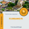 Apostila Fonoaudiólogo Prefeitura de Floriano PI 2024