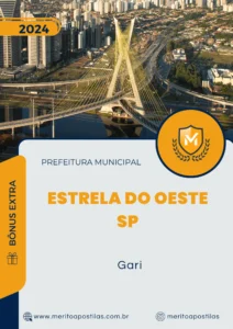 Apostila Gari Prefeitura Estrela do Oeste SP 2024