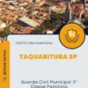 Apostila Guarda Civil Municipal 3ª Classe Feminino Prefeitura de Taquarituba SP 2024