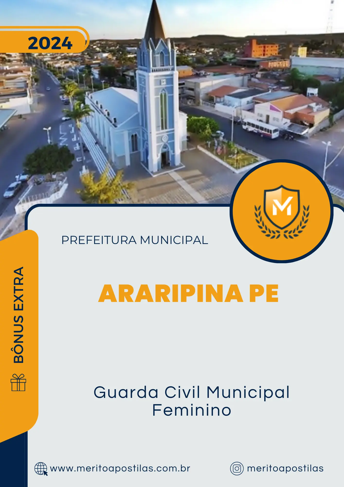 Apostila Guarda Civil Municipal Feminino Prefeitura de Araripina PE 2024