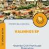 Apostila Guarda Civil Municipal Masculino Prefeitura de Valinhos SP 2024