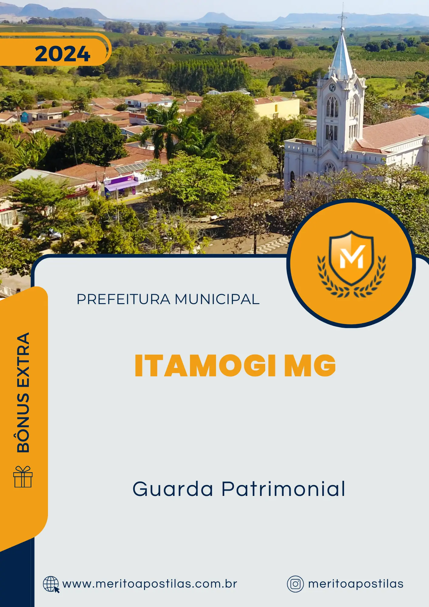 Apostila Guarda Patrimonial Prefeitura de Itamogi MG 2024