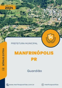 Apostila Guardião Prefeitura Manfrinópolis PR 2024