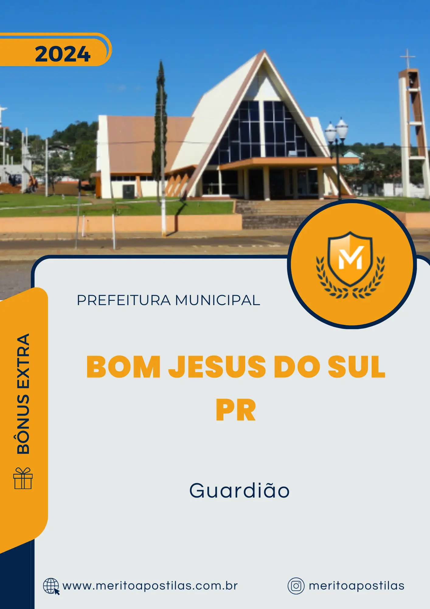 Apostila Guardião Prefeitura de Bom Jesus do Sul PR 2024