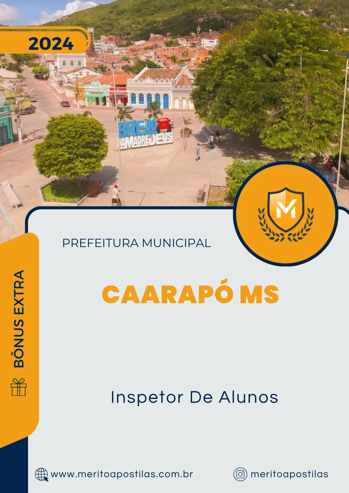 Apostila Inspetor De Alunos Prefeitura Caarapó MS 2024