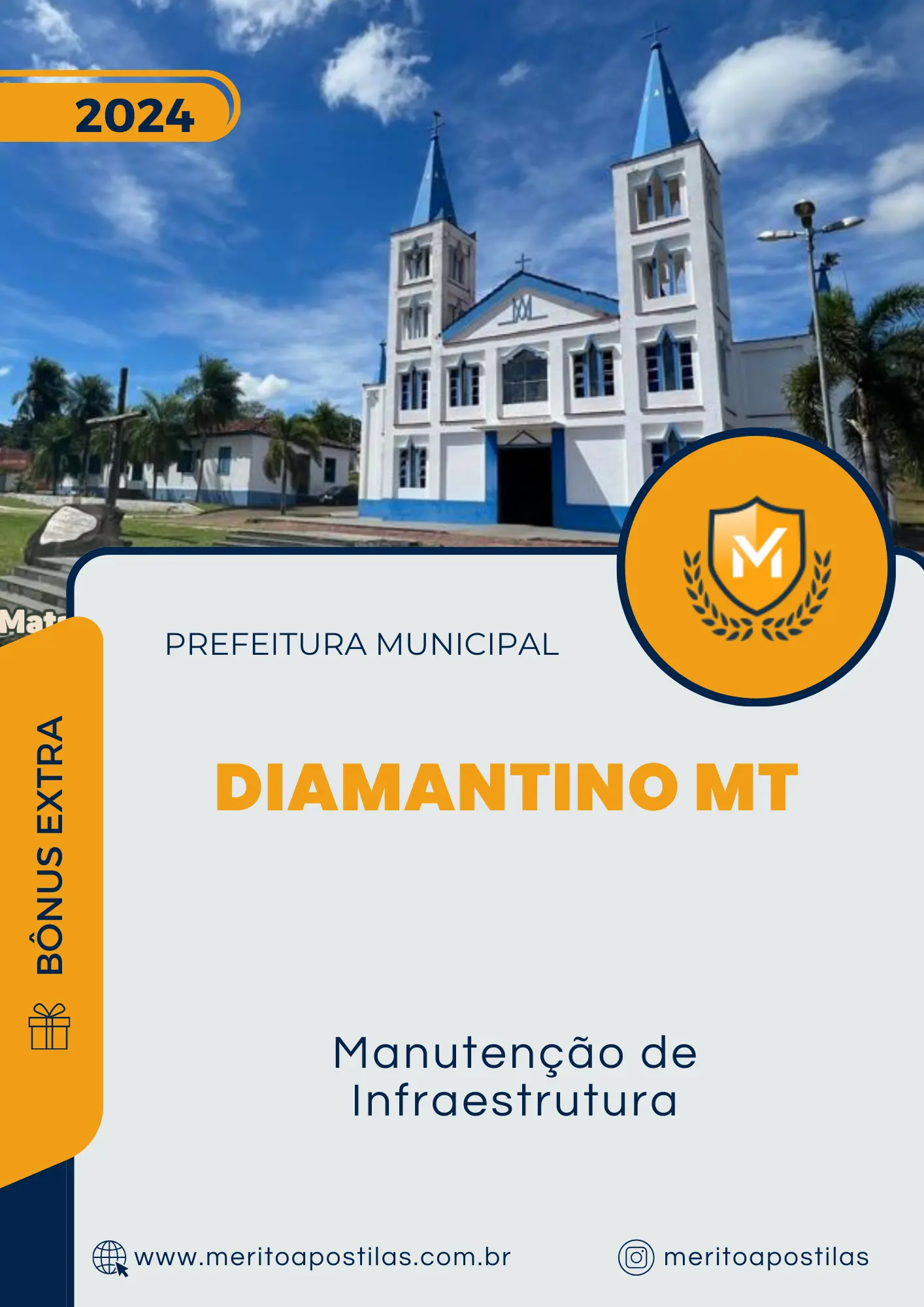 Apostila Manutenção de Infraestrutura Prefeitura de Diamantino MT 2024