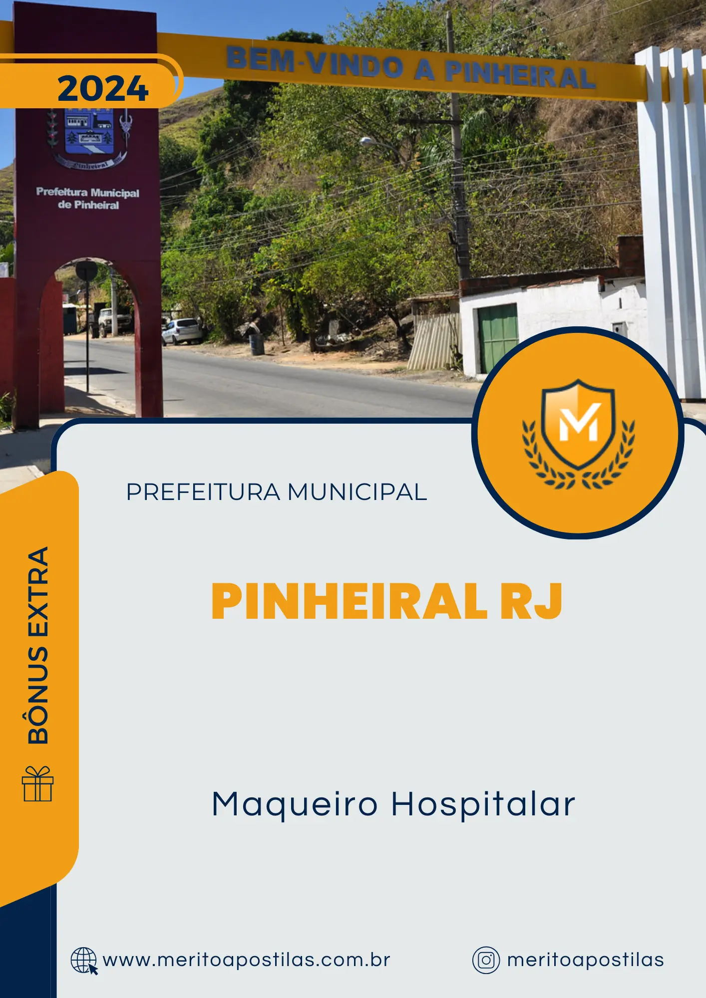 Apostila Maqueiro Hospitalar Prefeitura Pinheiral RJ 2024