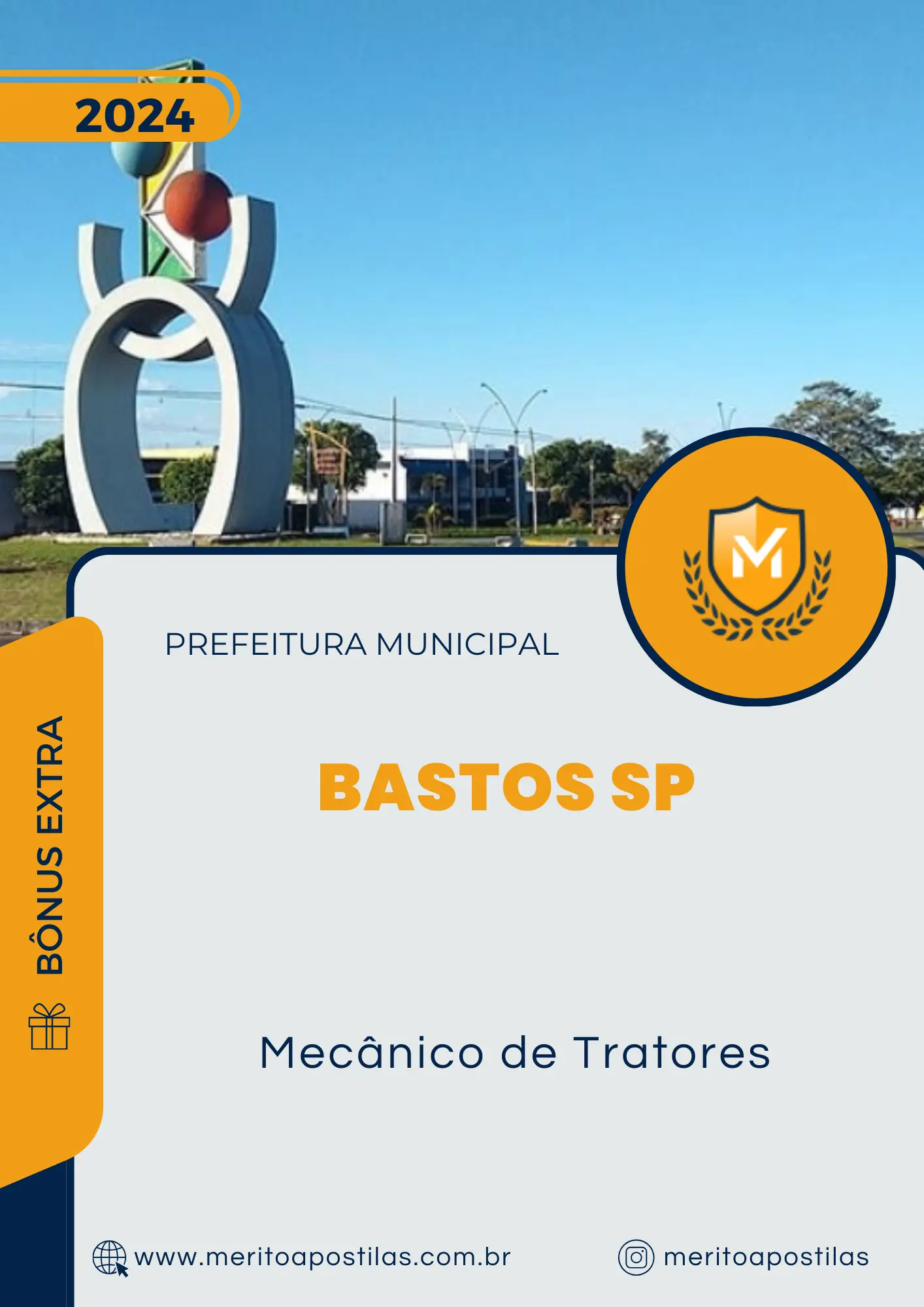 Apostila Mecânico de Tratores Prefeitura de Bastos SP 2024