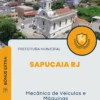 Apostila Mecânico de Veículos e Máquinas Prefeitura Sapucaia RJ 2024