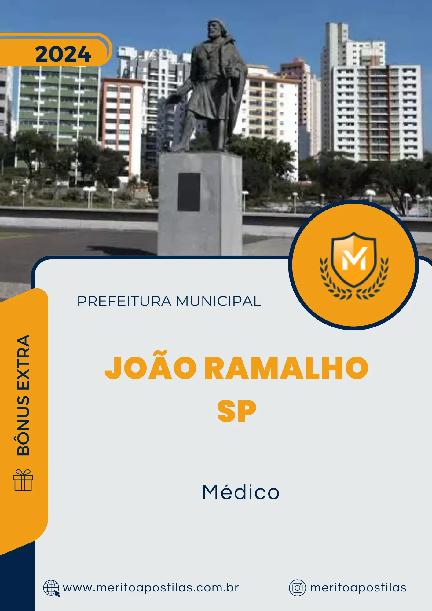 Apostila Médico Prefeitura de João Ramalho SP 2024