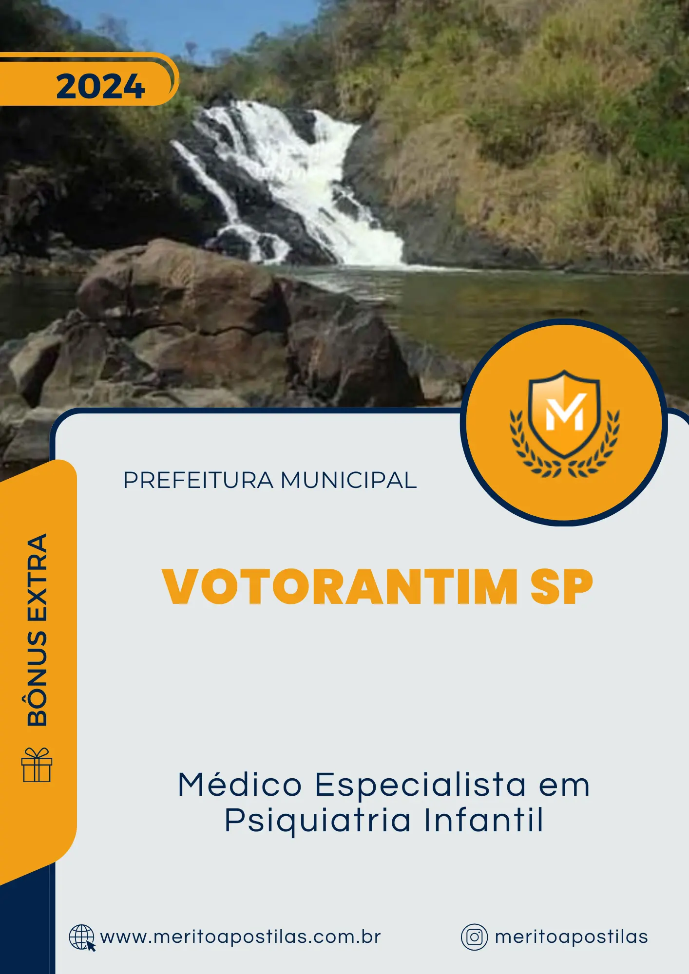 Apostila Médico Especialista em Psiquiatria Infantil Prefeitura de Votorantim SP 2024