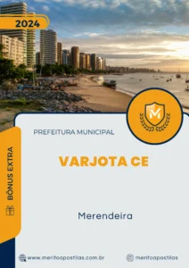 Apostila Merendeira Prefeitura de Varjota CE 2024