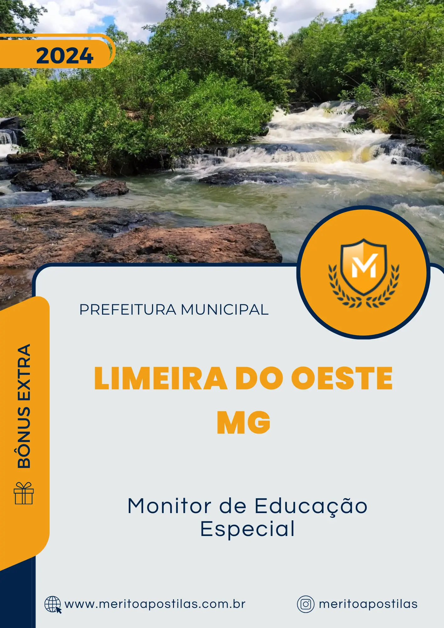 Apostila Monitor de Educação Especial Prefeitura de Limeira do Oeste MG 2024