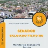 Apostila Monitor de Transporte Escola Prefeitura de Senador Salgado Filho RS 2024