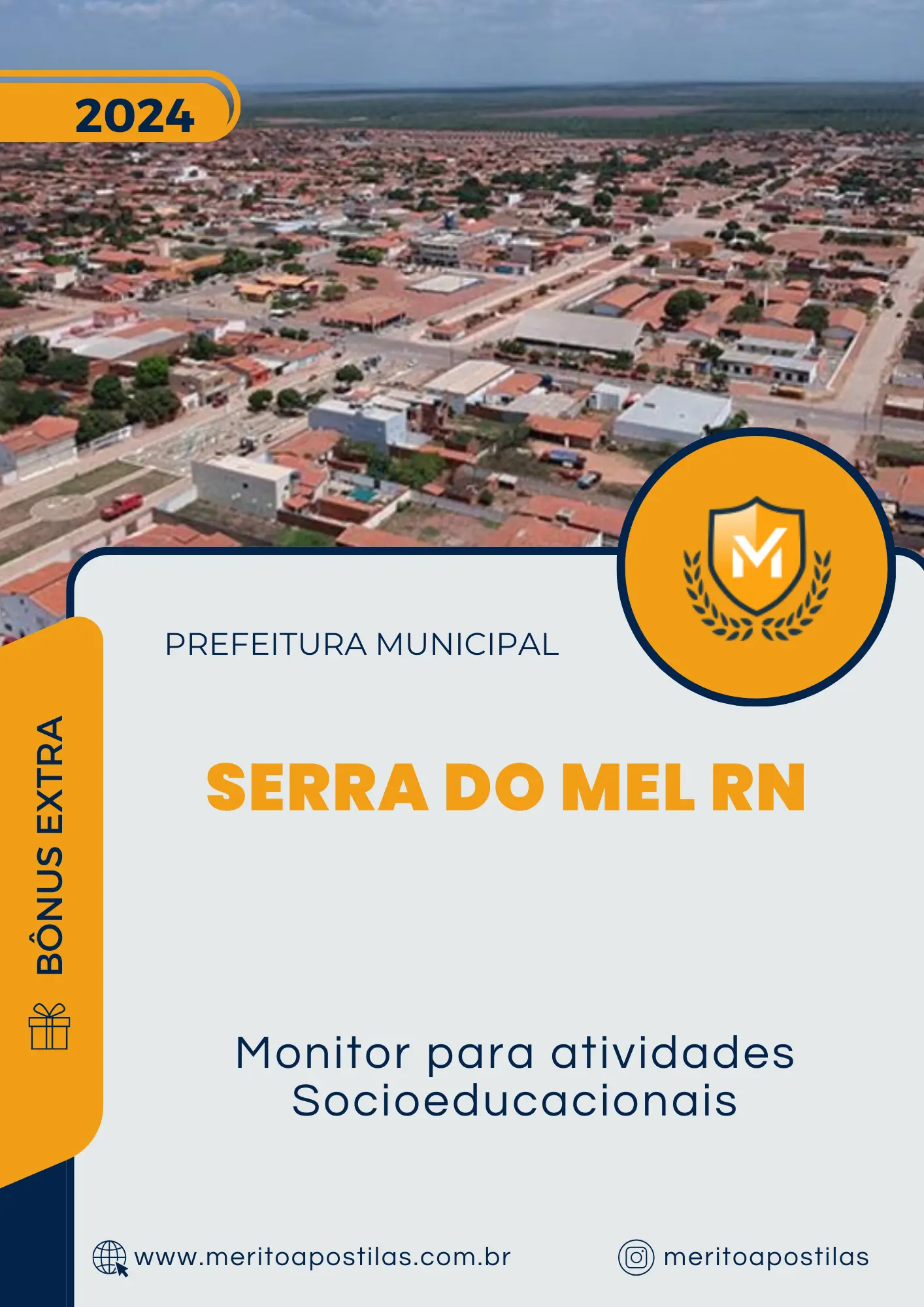 Apostila Monitor para atividades Socioeducacionais Prefeitura Serra do Mel RN 2024