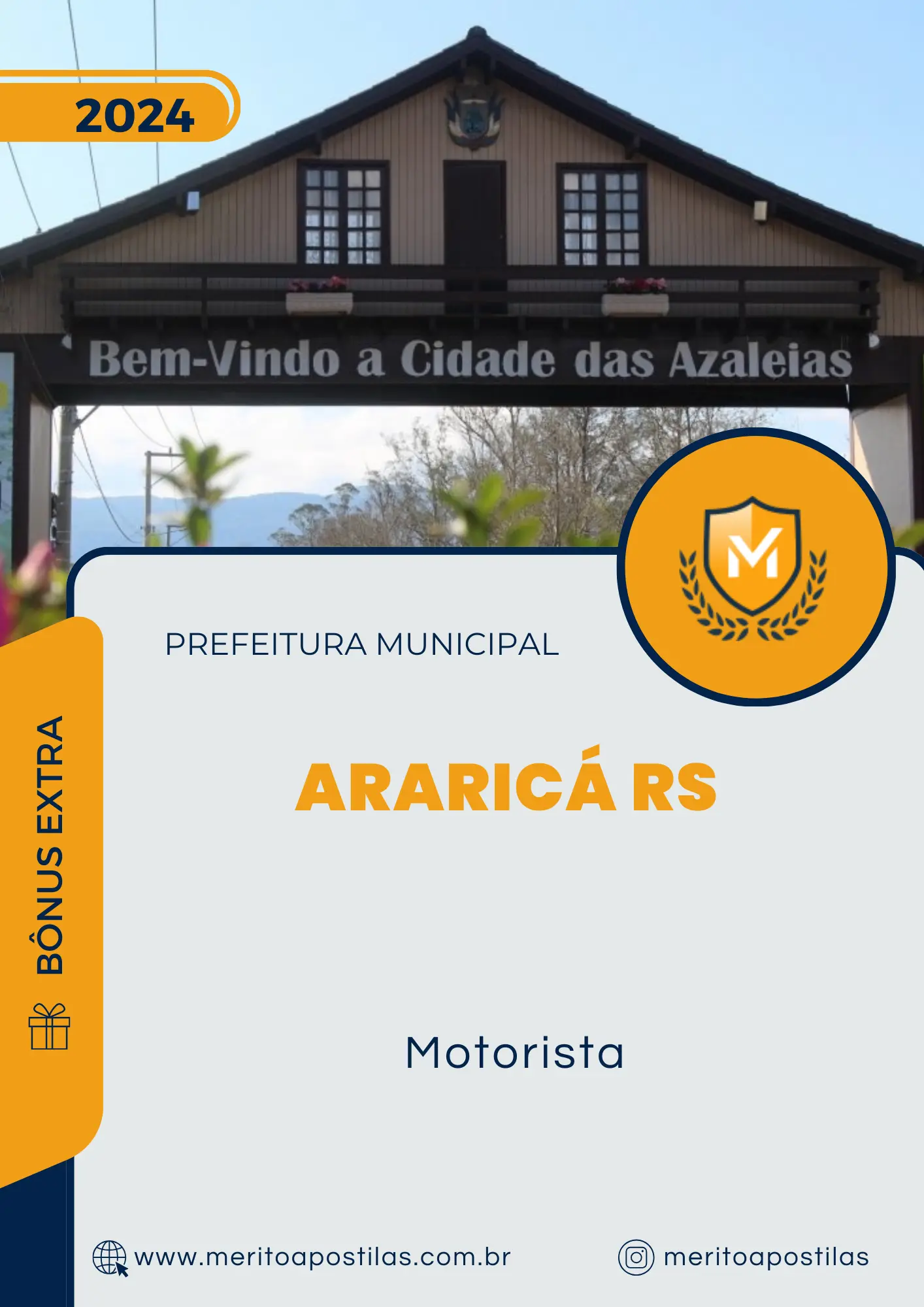 Apostila Motorista Prefeitura de Araricá RS 2024