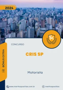 Apostila Motorista Concurso CRIS SP 2024