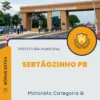 Apostila Motorista Categoria B Prefeitura de Sertãozinho PB 2024