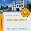 Apostila Motorista de Ambulância Prefeitura de Diamantino MT 2024