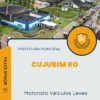 Apostila Motorista Veículos Leves Prefeitura Cujubim RO 2024