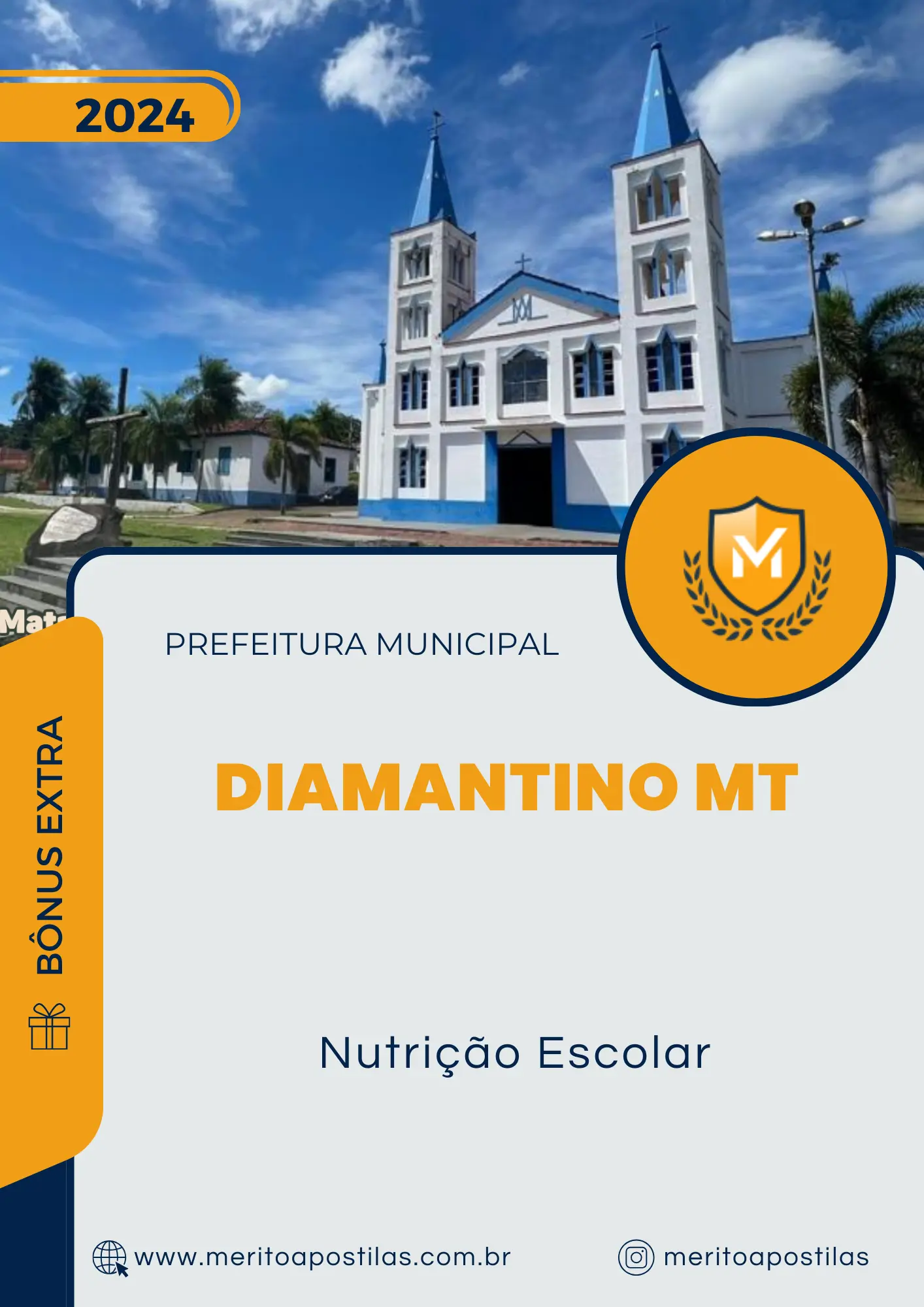 Apostila Nutrição Escolar Prefeitura de Diamantino MT 2024