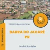 Apostila Nutricionista Prefeitura de Barra do Jacaré PR 2024