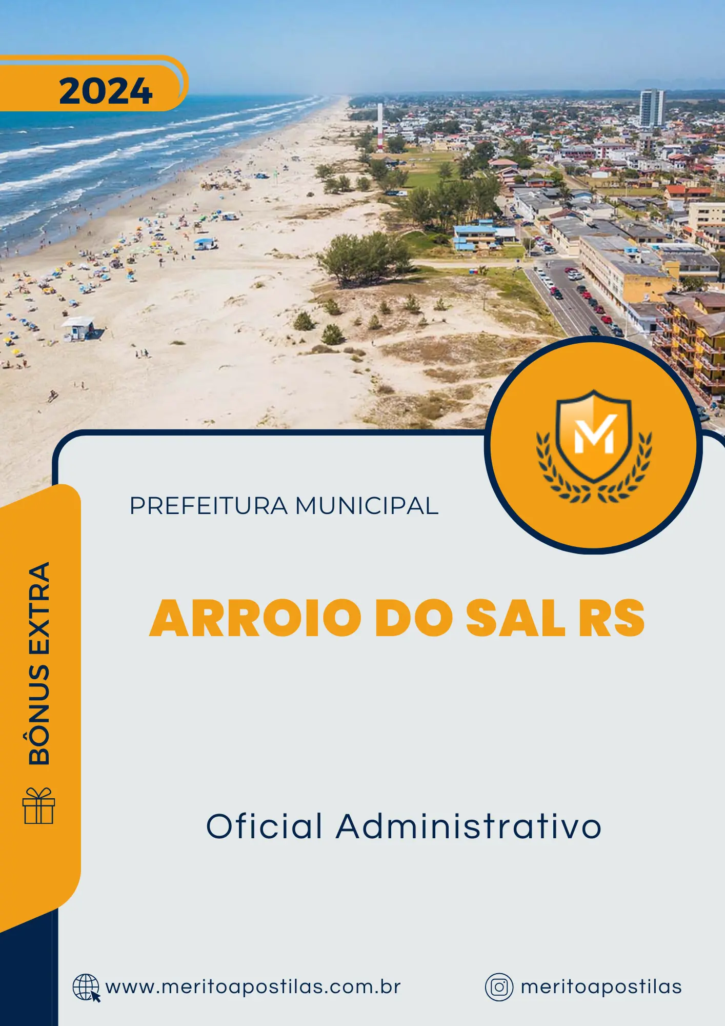 Apostila Oficial Administrativo Prefeitura de Arroio do Sal RS 2024