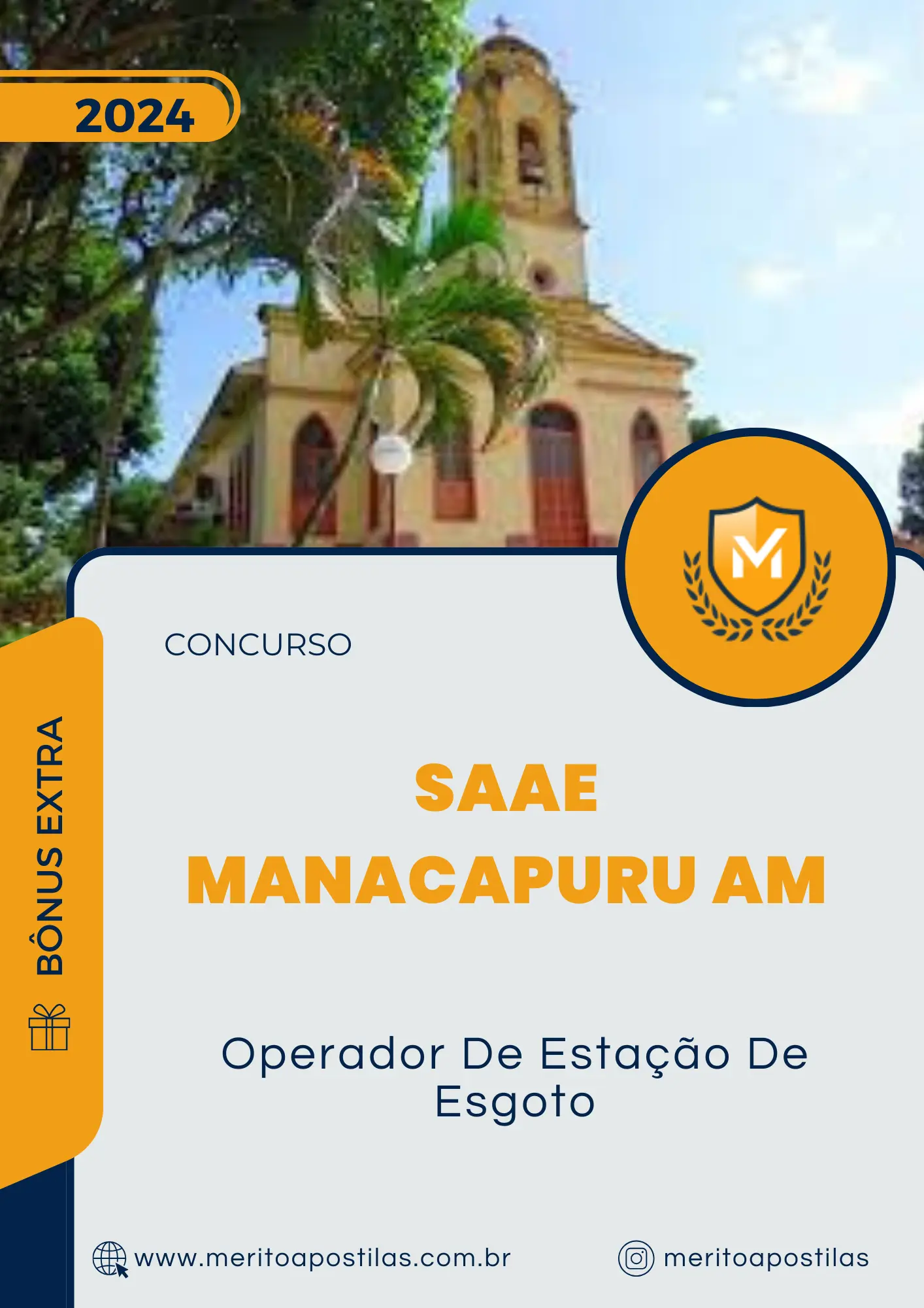 Apostila Operador De Estação De Esgoto Saae De Manacapuru AM 2024
