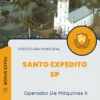 Apostila Operador De Máquinas II Prefeitura de Santo Expedito SP 2024