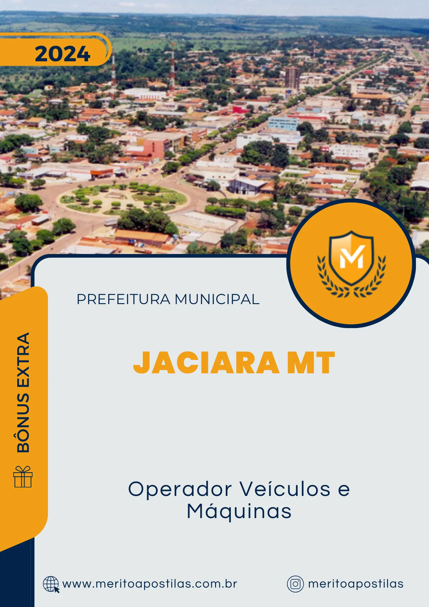 Apostila Operador Veículos e Máquinas Prefeitura de Jaciara MT 2024