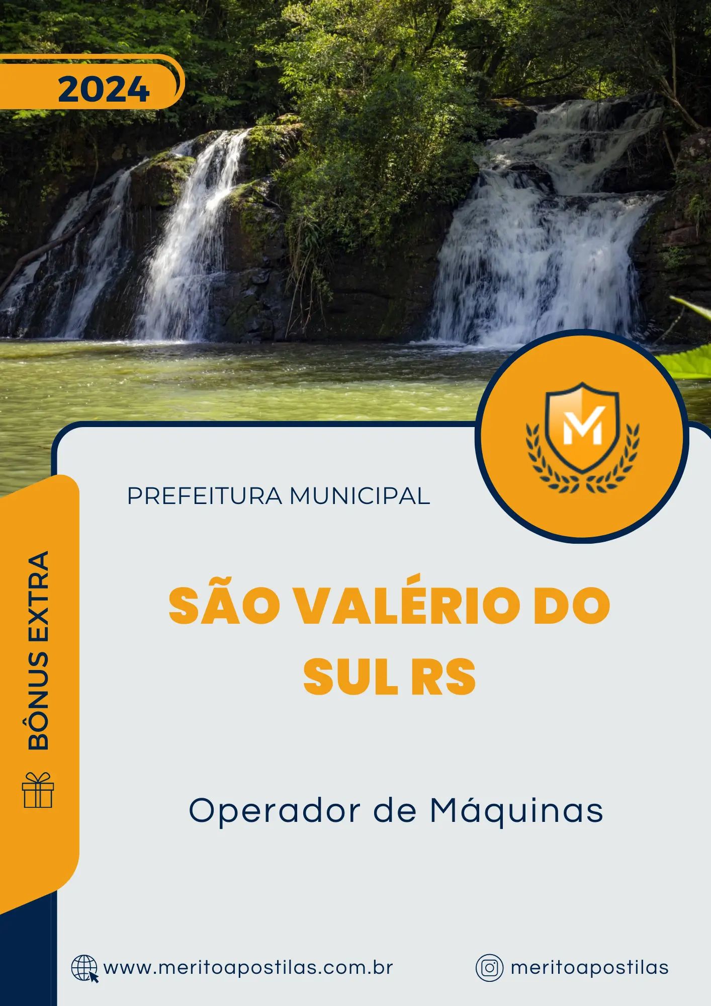 Apostila Operador de Máquinas Prefeitura de São Valério do Sul RS 2024