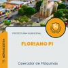 Apostila Operador de Máquinas Prefeitura de Floriano PI 2024