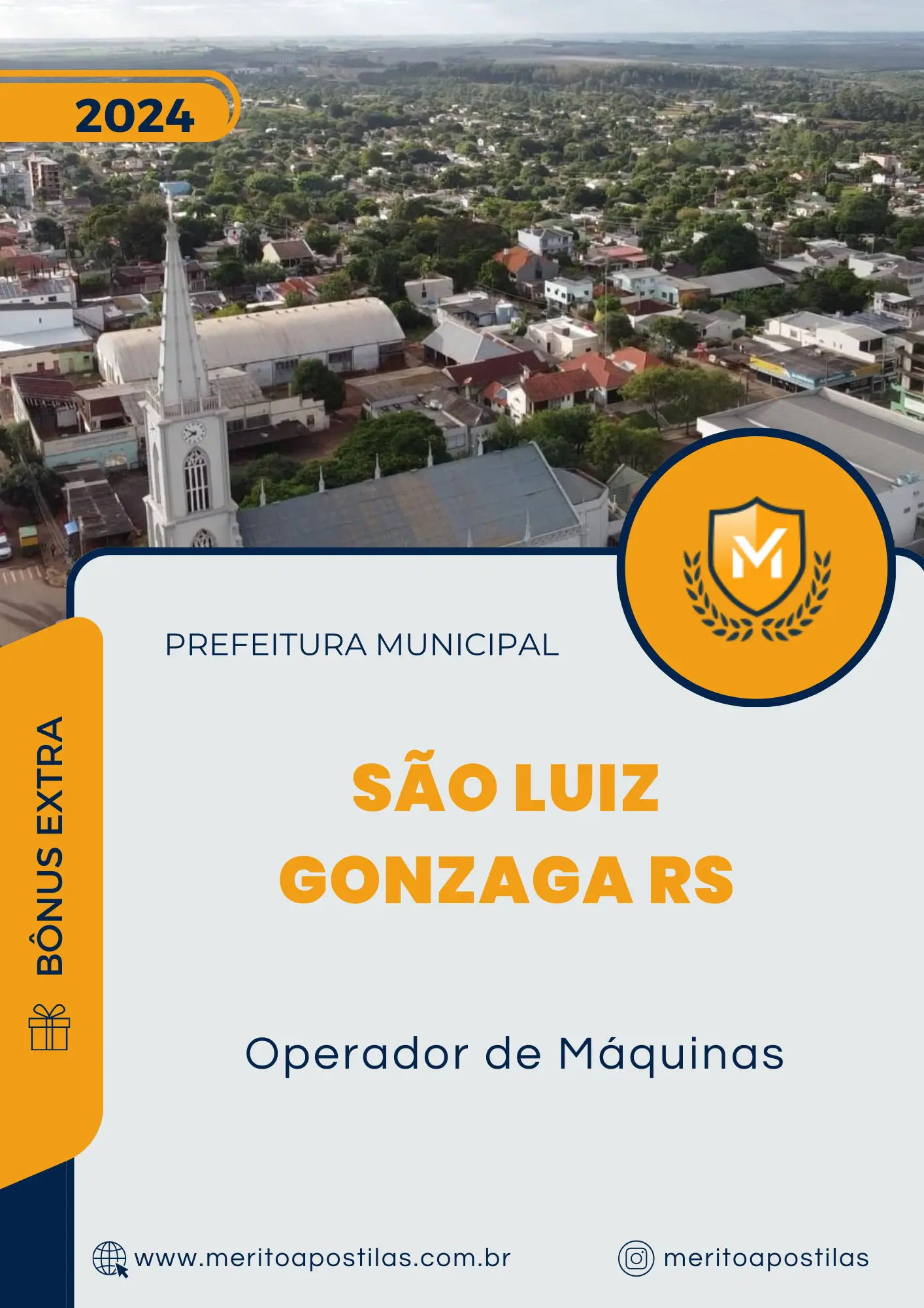 Apostila Operador de Máquinas Prefeitura de São Luiz Gonzaga RS 2024